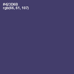 #423D6B - Bossanova Color Image