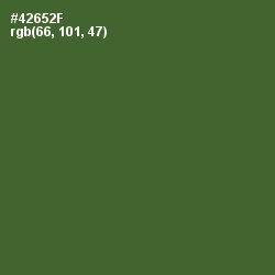 #42652F - Chalet Green Color Image