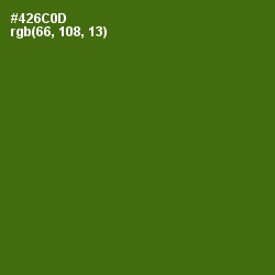 #426C0D - Green Leaf Color Image