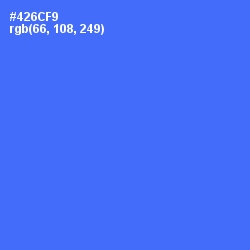 #426CF9 - Royal Blue Color Image