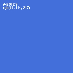 #426FD9 - Indigo Color Image