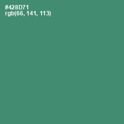 #428D71 - Viridian Color Image