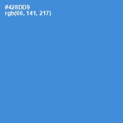 #428DD9 - Havelock Blue Color Image