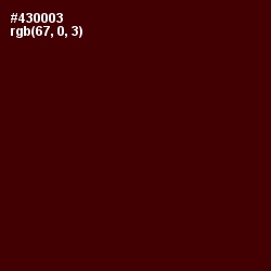#430003 - Burnt Maroon Color Image