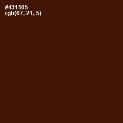 #431505 - Brown Pod Color Image