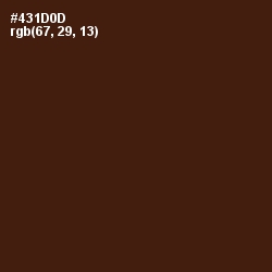 #431D0D - Van Cleef Color Image