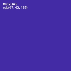 #432BA5 - Daisy Bush Color Image