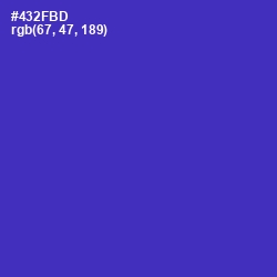 #432FBD - Daisy Bush Color Image