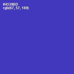 #4339BD - Gigas Color Image