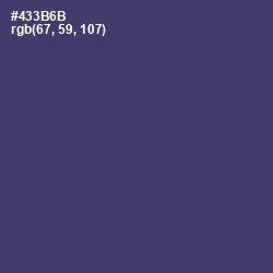 #433B6B - Bossanova Color Image