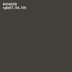 #43403B - Kelp Color Image
