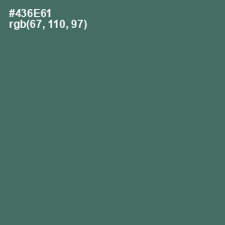 #436E61 - Como Color Image