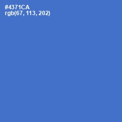 #4371CA - Indigo Color Image