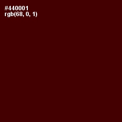 #440001 - Burnt Maroon Color Image