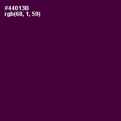 #44013B - Blackberry Color Image