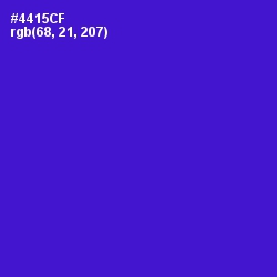 #4415CF - Purple Heart Color Image