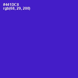 #441DC8 - Purple Heart Color Image