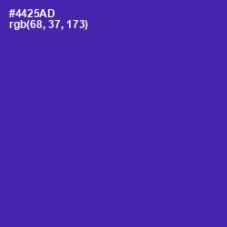 #4425AD - Daisy Bush Color Image