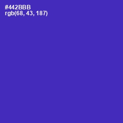 #442BBB - Daisy Bush Color Image