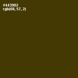 #443902 - Deep Bronze Color Image