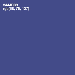 #444B89 - Victoria Color Image