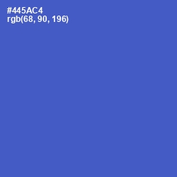 #445AC4 - Indigo Color Image