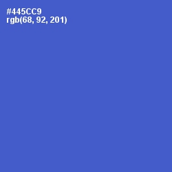 #445CC9 - Indigo Color Image