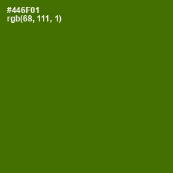 #446F01 - Green Leaf Color Image