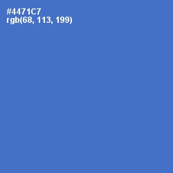 #4471C7 - Indigo Color Image
