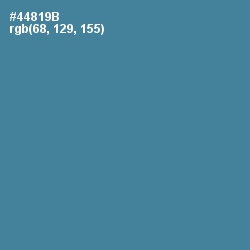 #44819B - Smalt Blue Color Image