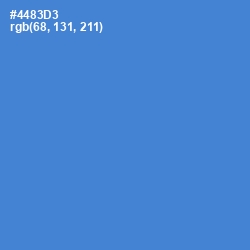 #4483D3 - Havelock Blue Color Image