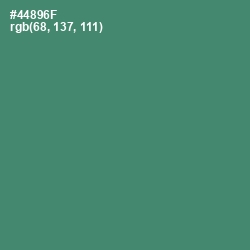 #44896F - Viridian Color Image