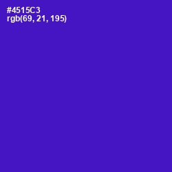 #4515C3 - Purple Heart Color Image
