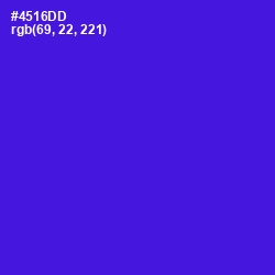 #4516DD - Purple Heart Color Image