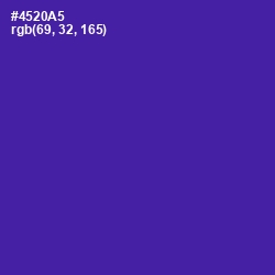 #4520A5 - Daisy Bush Color Image
