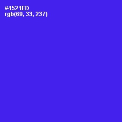 #4521ED - Purple Heart Color Image