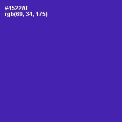 #4522AF - Daisy Bush Color Image