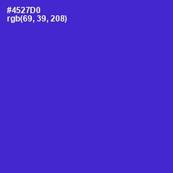 #4527D0 - Purple Heart Color Image
