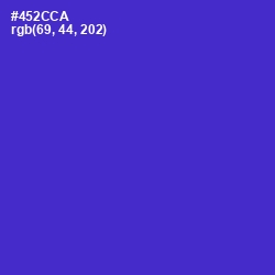 #452CCA - Purple Heart Color Image