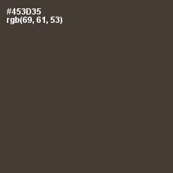 #453D35 - Armadillo Color Image