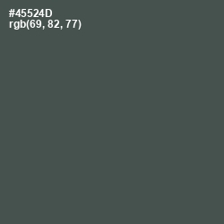 #45524D - Gray Asparagus Color Image