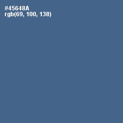 #45648A - Bismark Color Image