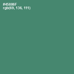 #45886F - Viridian Color Image