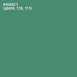 #458A71 - Viridian Color Image