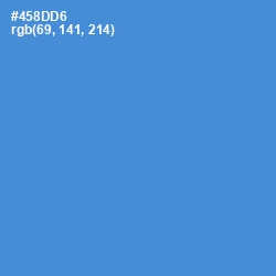 #458DD6 - Havelock Blue Color Image