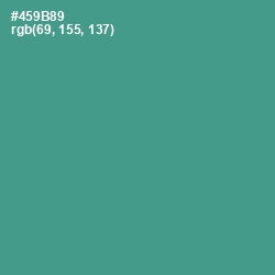 #459B89 - Smalt Blue Color Image