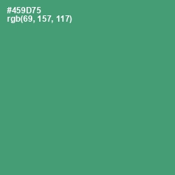 #459D75 - Viridian Color Image