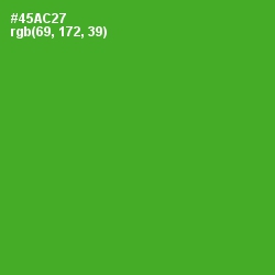 #45AC27 - Apple Color Image