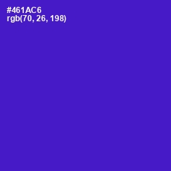 #461AC6 - Purple Heart Color Image