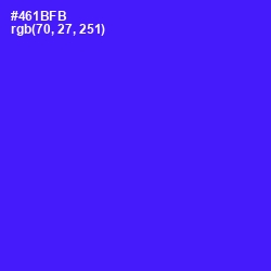 #461BFB - Purple Heart Color Image